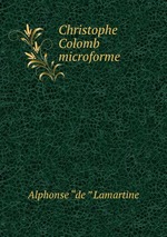 Christophe Colomb microforme
