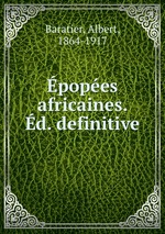 popes africaines. d. definitive
