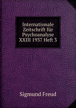 Internationale Zeitschrift fr Psychoanalyse XXIII 1937 Heft 3
