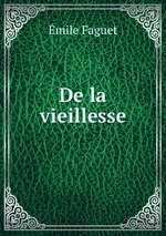 De la vieillesse