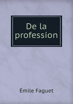 De la profession