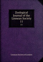 Zoological Journal of the Linnean Society. 11