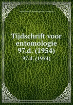 Tijdschrift voor entomologie. 97.d. (1954)
