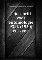 Tijdschrift voor entomologie. 93.d. (1950)