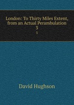 London: To Thirty Miles Extent, from an Actual Perambulation. 3