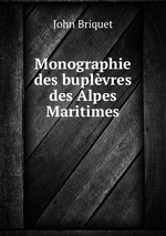 Monographie des buplvres des Alpes Maritimes