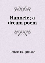 Hannele; a dream poem