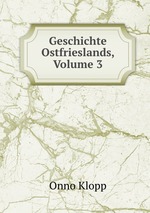 Geschichte Ostfrieslands, Volume 3