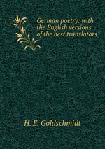 German poetry: with the English versions of the best translators