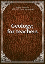 Geology; for teachers