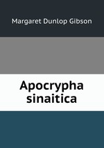 Apocrypha sinaitica