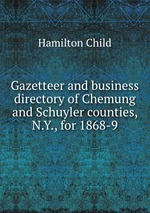 Gazetteer and business directory of Chemung and Schuyler counties, N.Y., for 1868-9