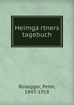 Heimgartners tagebuch