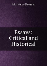 Essays: Critical and Historical