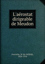 L`aerostat dirigeable de Meudon