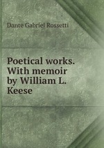 Poetical works. With memoir by William L. Keese