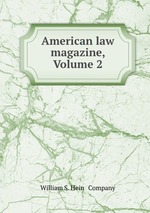 American law magazine, Volume 2