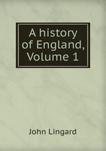 A history of England, Volume 1