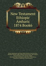New Testament Ethiopic Amharic 1874 Book6
