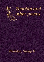 Zenobia and other poems