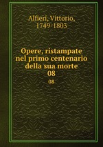 Opere, ristampate nel primo centenario della sua morte. 08