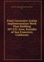 Final Corrective Action Implementation Work Plan Building 207/231 Area, Presidio of San Francisco, California