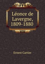 Lonce de Lavergne, 1809-1880