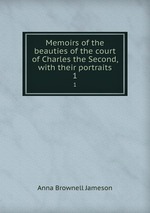 Memoirs of the beauties of the court of Charles the Second, with their portraits. 1