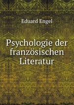 Psychologie der franzsischen Literatur