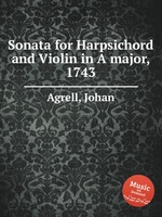 Sonata for Harpsichord and Violin in A major, 1743