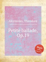 Petite ballade, Op.19