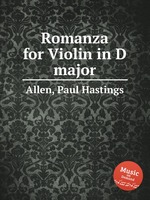 Romanza for Violin in D major