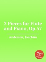 3 Pieces for Flute and Piano, Op.57