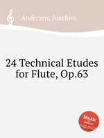 24 Technical Etudes for Flute, Op.63