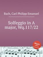 Solfeggio in A major, Wq.117/22