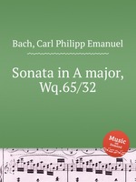 Sonata in A major, Wq.65/32