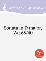 Sonata in D major, Wq.65/40