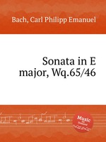 Sonata in E major, Wq.65/46