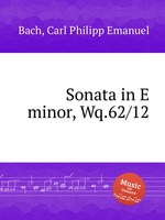 Sonata in E minor, Wq.62/12