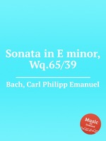 Sonata in E minor, Wq.65/39