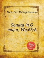 Sonata in G major, Wq.65/6