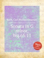Sonata in G minor, Wq.65/11