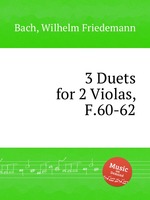 3 Duets for 2 Violas, F.60-62