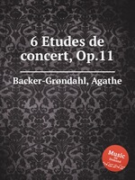 6 Etudes de concert, Op.11