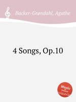 4 Songs, Op.10