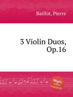 3 Violin Duos, Op.16