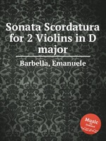 Sonata Scordatura for 2 Violins in D major