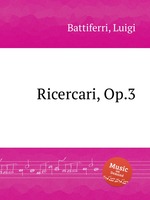 Ricercari, Op.3