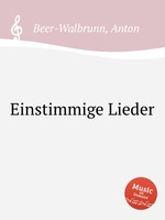 Einstimmige Lieder