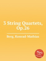 3 String Quartets, Op.26